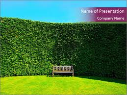 Featuring a sleek and restrained design, this stunning bench will fit perfectly both in eclectic and contemporary interiors. Wooden Bench In The Garden Powerpoint Template Backgrounds Google Slides Id 0000022572 Smiletemplates Com