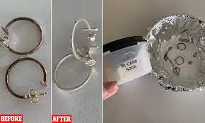 If you would like to send mail : Mum Transforms Tarnished Tiffany Co Jewellery Into Sparkling Silver In Seconds With Bicarb Soda Daily Mail Online