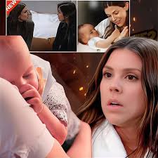 How was Kristina's baby promised to her sister and partner?