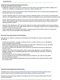 Tax base for resident and foreign companies. Amendments Double Taxation Tax Treaty
