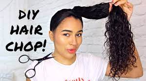 Chopping My Own Curly Hair On A Whim Fringe Youtube