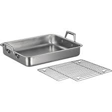 Tramontina Gourmet Prima 15 Roasting Pan Stainless Steel 80203 004ds Best Buy In 2020 Roasting Pan Roaster Stainless Steel Dishwasher