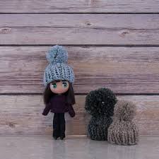 Sew an assortment of plush cloth dolls with. Knitting Pattern Librarianne