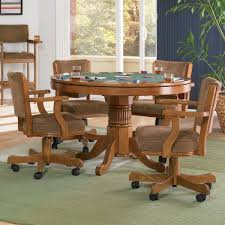 Free shipping & best price guarantee. New Rochelle Oak 3 In 1 Poker Table Set