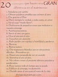 El Viaje De Una Mujer 20 Pequenos Gestos Que Hacen Una Gran Diferencia En El Matrimonio Happy Marriage Good Marriage Love And Marriage