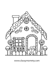 Country living editors select each product featured. Free Printable Gingerbread Coloring Pages Classy Mommy