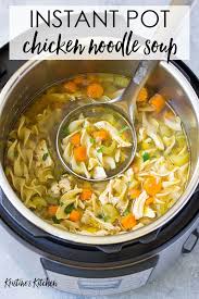 This Easy Recipe For Instant Pot Chicken Noodle Soup Is The Best Pot Recipes Easy Homemade Chicken Soup Instant Pot Chicken Soup Recipe