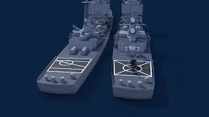 Has anybody draw the uss long beach post 1989 with tomahawk, harpoon, standard missiles and updated radar. Winchester S Warships Page 5 Spacebattles Forums