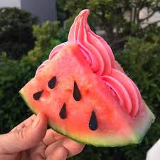 Watermelon Soft Serve At Dominique Ansel Bakery Popsugar Food Hipster Food Watermelon Ice Cream Watermelon Ice