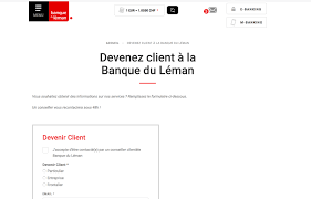 Le chargé d'accueil banque peut évoluer par la suite vers le métier de chargé de clientèle. Banque Du Leman Sa Switzerland Bank Profile