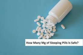 How Many Sleeping Pills Mg Are Safe Jioforme