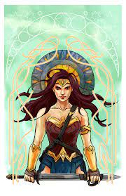 Power Courage Wonder Irene Flores Wonder Woman Drawing Wonder Woman Fan Art Wonder Woman