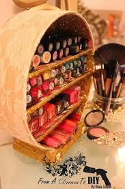 Well, here's a diy toilet paper roll makeup or desk organizer you can do in few. 30 Diy Makeup Organizer Ideas In 2020
