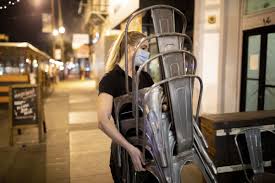 Lock) (v.) + down (cf. The Bay Area Will Fully Lock Down On December 6 Eater Sf