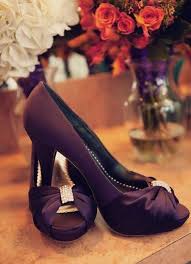 50 Dark Purple Wedding Ideas To Rock Purple Wedding Shoes Fun Wedding Shoes Satin Wedding Shoes