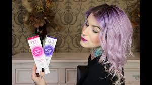Purple Lilac Ombre Hair Revlon Nutri Color Review Tutorial