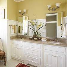 Transform your bathroom with big and small bathroom decorating ideas, bathroom ideas, and bathroom design ideas from across our network of sites (southernliving.com, sunset.com and myhomeideas.com). Bathrooms Made For Relaxing Bathroom Vanity Decor Cottage Style Bathrooms Master Bathroom Design