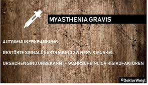 Doktorweigl Erklart Myasthenia Gravis Diagnose Und Behandlung Einer Seltenen Autoimmunerkrankung