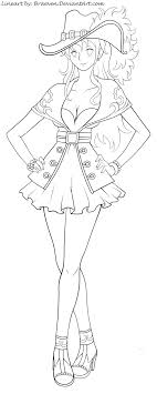 Pirate Queen Nami One Piece Opening 17 Anime Pirate Girl Coloring Books Anime Pirate