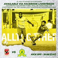 With footlive.com you can follow al ahly cairo results and mamelodi sundowns results. Mamelodi Sundowns Fc On Twitter Broadcasting Announcement Saturday S Totalcafcl Encounter Against Al Ahly Will Be Available Via Livestream On The Mamelodi Sundowns Facebook Page Sundowns Https T Co L6rpddkcvd