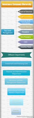 Insurance Company Hierarchy The Hierarchical Structure Of An Insurance Company Generally Depends Insurance Company Company Structure Company