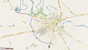Agra Ring Road Map Agra Bypass - Team-Bhp