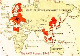 The Axis Powers Of Wwii Map Japan History History