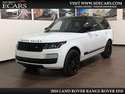 Ebay Advertisement 2018 Land Rover Range Rover 3 0l V6 Supercharged Hse 2018 Land Rover Range Rover 21 Wheels Front Range Rover Black Land Rover Range Rover