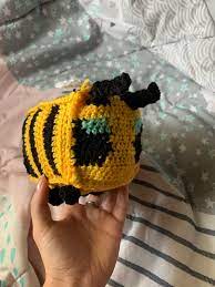 All patterns are in stock and brand new. Made A Minecraft Bee Last Night Crochet