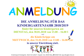 Mit 2 oder doch eher mit 3? Anmeldung Im Kindergarten Atting Fur 2018 2019 Pfarrgemeinde Atting Rain