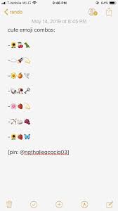 Nathalieacacia03 Cute Emoji Combos Instagram Quotes Instagram Quotes Captions Cute Instagram Captions Emojis also tell stories through emoji combinations and emoji sentences. nathalieacacia03 cute emoji combos