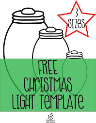 Free Printable Christmas Light Template Christmas Bulletin Free Christmas Printables Christmas Classroom