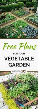 Four Super Easy Vegetable Garden Layouts There S One For Every Size Garden With Very Clear Instructions And A Free Planting Plan Mit Bildern Garten Pflanzen Garten Ideen