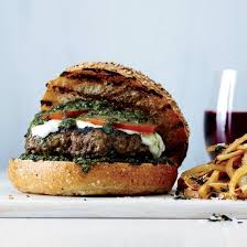 Caprese Burgers Recipe Caprese Burger Recipes Burger Recipes