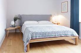 These upholstered panel bed come with amazing features and enhance safety and the quality of sleep. Pure Bed Upholstery For Headboard 160 X 200 Cm Velito Light Gray Hans Hansen Velito Light Grey Hans Hansen H626em Z626em 03