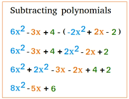 Adding and subtracting polynomials requires students to understand how variables interact with one another, when they are the same and when they are different. Subtracting Polynomials