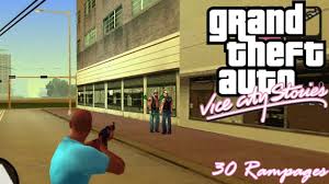 Gta Vice City Stories Rampages Psp Vice Gta Grand Theft Auto