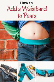 Adding A Soft Waistband To Jeans Sewing Hacks Sewing For Beginners Beginner Sewing Projects Easy