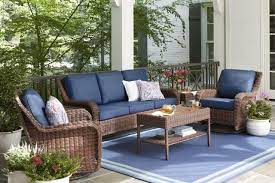 Shop Our Patio Furniture Department To Customize Your Cambridge Brown Collection Today Used Outdoor Furniture Backyard Furniture Resin Wicker Patio Furniture