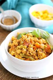 Curried Chickpea Rice Pulao One Pot Pilaf Vegan Richa Recipe Whole Food Recipes Lentil Recipes Indian Vegan Instant Pot Recipes