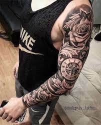 Trendy Tattoo Sleeve Men Arm Pocket Watches Ideas Clock Tattoo Sleeve Sleeve Tattoos Best Sleeve Tattoos