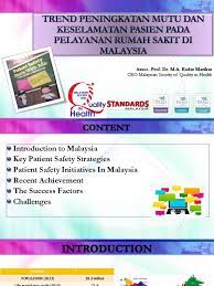 Korea institute for healthcare accreditation (koiha). Prof Kadar Trend Peningkatan Mutu Patient Safety 2017 Jkt Patient Safety Patient