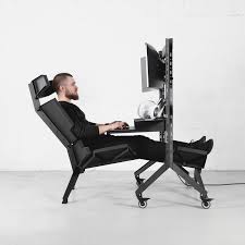 X1 Lounge Chair And X3 Work Station By Design Bureau Odesd2 Designer Svyatoslav Zbroy High Tech Interior Computer Furniture Man Cave Design