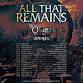ALL THAT REMAINS with Special Guests Born of event image