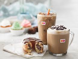 Recreate dunkin' donuts coffee coolatta by adding vanilla, hazelnut, chocolate, and more to your coffee. Dunkin Donuts Sweet Pairing For Valentine S Day Heart Shaped Donuts And New Fudge Brownie Vanilla Cupcake Flavored Coffees Dunkin