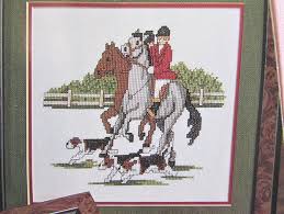 Über 80% neue produkte zum festpreis; Popular Embroidery Fox Hunt Horse Rider Cross Stitch Pattern Maker Mac With 100 Cotton Floss Free Shipping For Home Decor Patterns Aliexpress