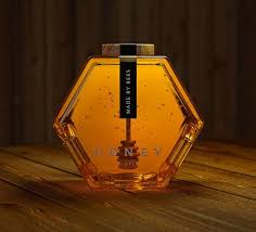 Modular Geometric Honey Jars Creative Packaging Design Honey Packaging Packaging Design Inspiration