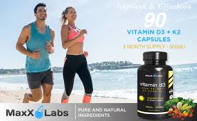 Vitamin d may be one of the most critical nutrients for overall health. Amazon Com Vitamin D3 K2 Mk 7 Supplements New Full 3 000 Iu Per Capsule Plus 115mcg Mk7 From Natto Natural Effective Vitamin K2 Supports Bone And Heart Health Gluten