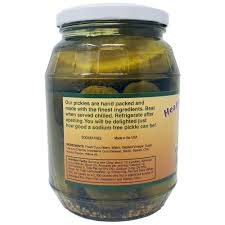 If it's less strong, it might take a bit more time. Healthy Heart Market No Salt Dill Pickles 32 Oz