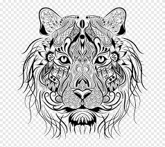 Libros tigre blanco gratis : Libro Para Colorear Tigre Leon Dibujo Tigre Blanco Nino Png Pngegg